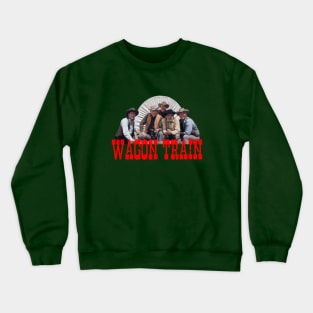 Wagon Train - 50s Tv Western Crewneck Sweatshirt